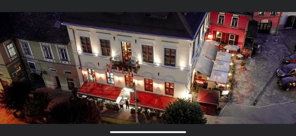 Pensiunea Gasthaus Alte Post Sighisoara Bagian luar foto