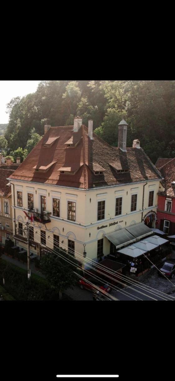 Pensiunea Gasthaus Alte Post Sighisoara Bagian luar foto