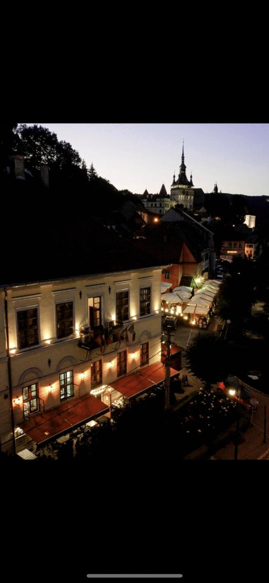 Pensiunea Gasthaus Alte Post Sighisoara Bagian luar foto