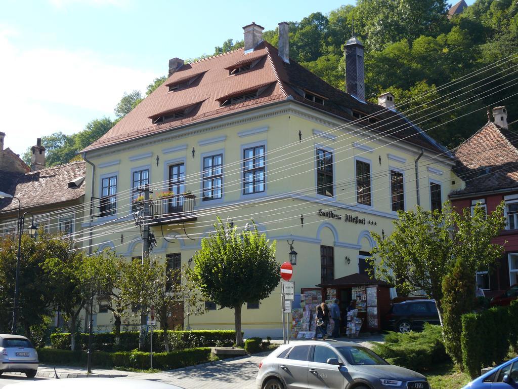 Pensiunea Gasthaus Alte Post Sighisoara Bagian luar foto