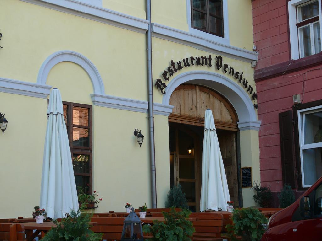 Pensiunea Gasthaus Alte Post Sighisoara Bagian luar foto