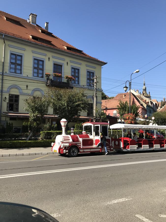 Pensiunea Gasthaus Alte Post Sighisoara Bagian luar foto