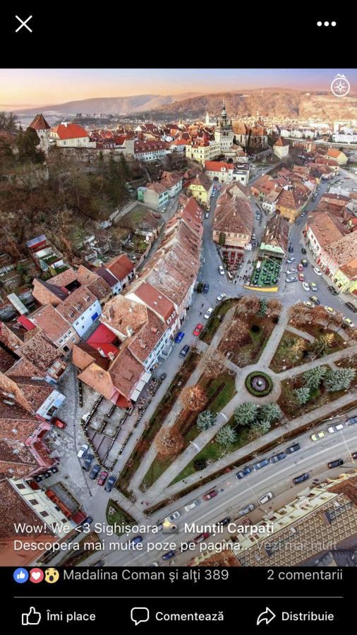 Pensiunea Gasthaus Alte Post Sighisoara Bagian luar foto